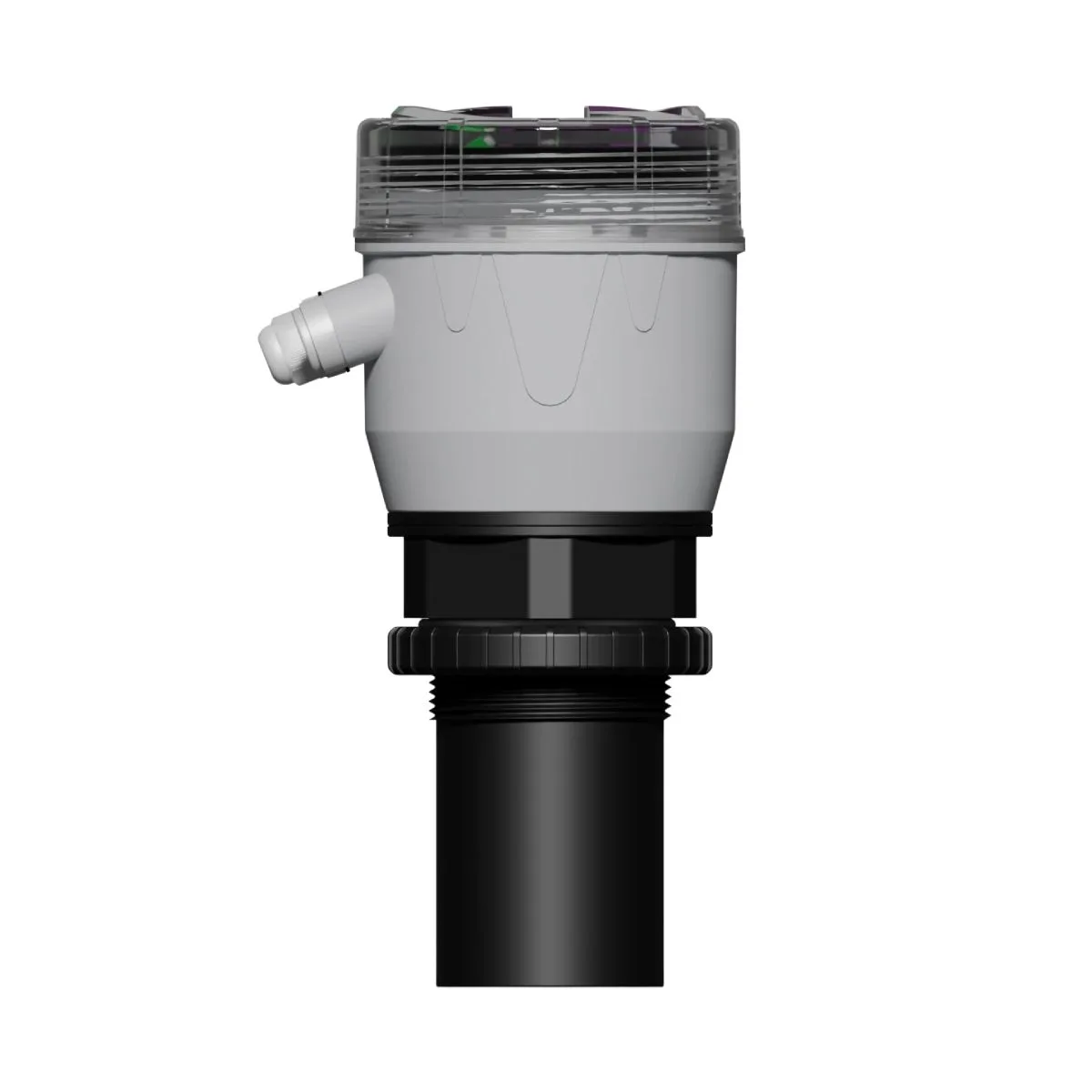 JJY-YCD28SPY integrated ultrasonic level transmitter, PC / PTFE housing, G2 thread, IP67