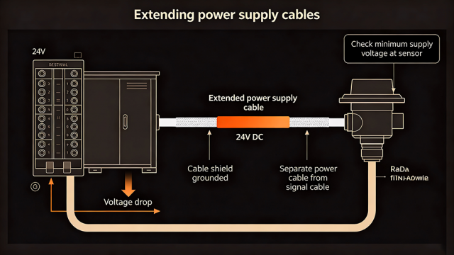 Extending Power Supply Cables