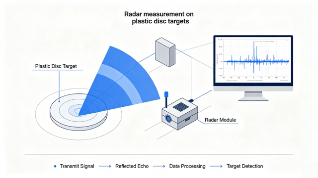 Radar Measurement On Plastic Disc Targets
